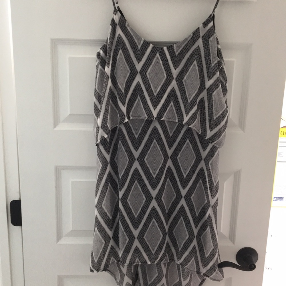 Diamond High-Low Dress